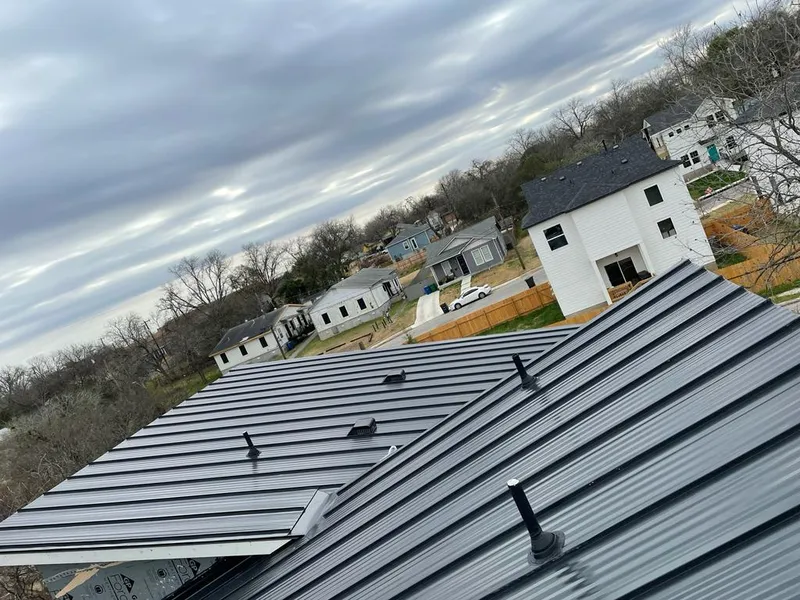 Standing seam metal roof panels with vents for Skylight Repair in Fairwood